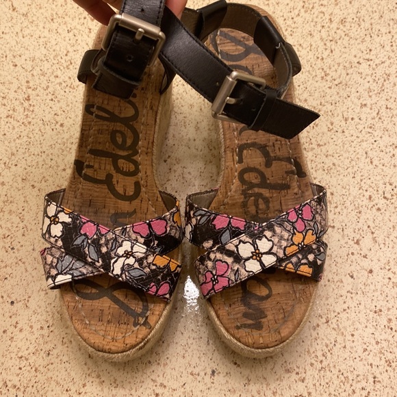 Sam Edelman Multicolored Wedges - Picture 2 of 6